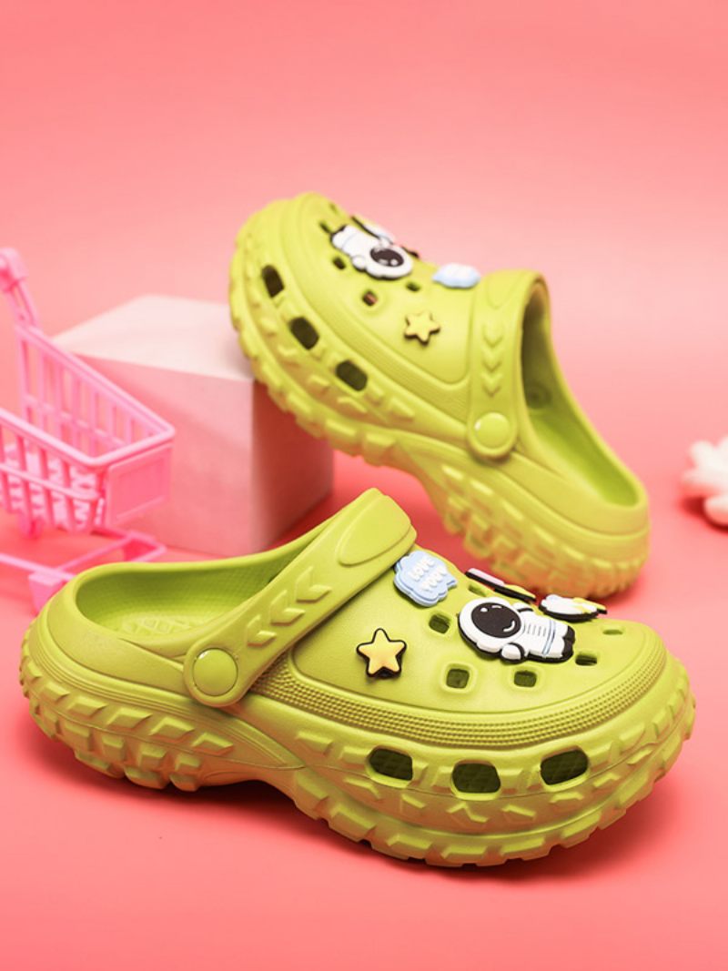 Chaussures Pour Garçons Confortables Cuir Pu À Imprimé Animal - Vert