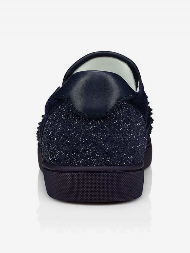 Chaussures Casial Noires À Bout Rond Pour Hommes - Noir